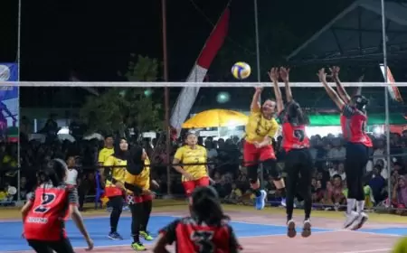 Turnamen Bola Voli PTPN I Regional 5 WWS Cup, Hadiah Rp50 Juta Menanti