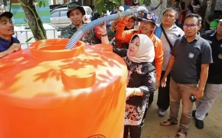 Pemkab Trenggalek Distribusikan Air Bersih untuk Warga Terdampak Kekeringan