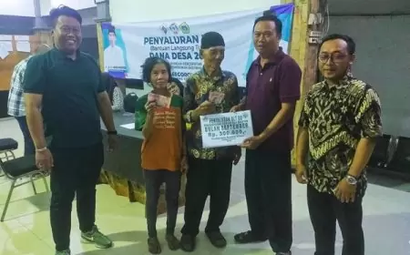 Pemdes Segoromadu Alokasikan Ratusan Juta Dana Desa untuk  BLT