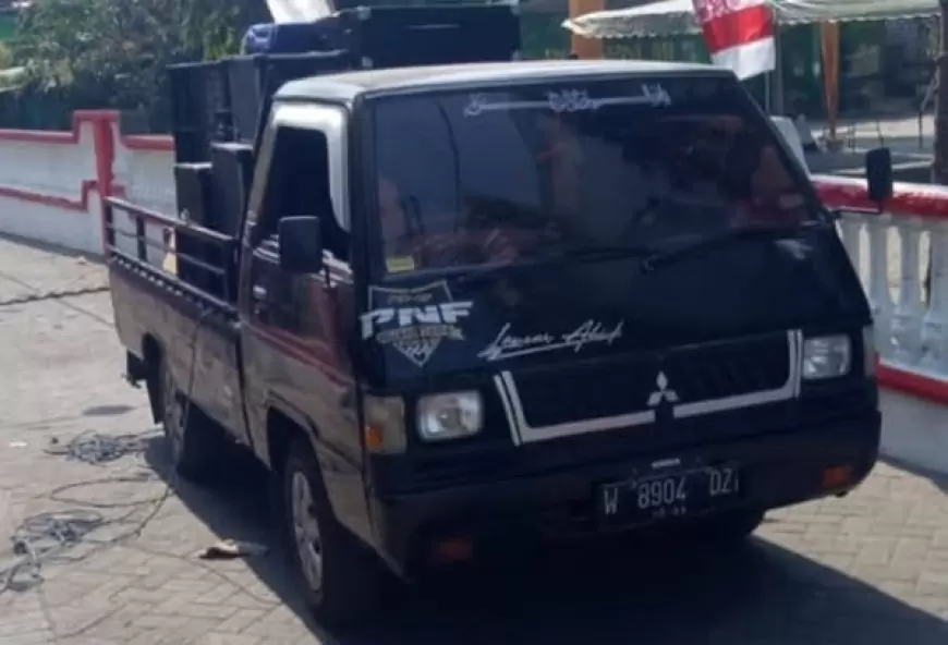 Ditinggal Tidur Istirahat di Warung, Mobil Pick Up di Gresik Hilang 