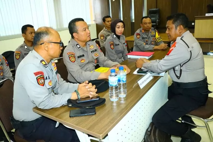 Kesiapan Pilkada Serentak 2024. Ditsamapta Polda Jatim Gelar Supervisi di Mapolres Gresik