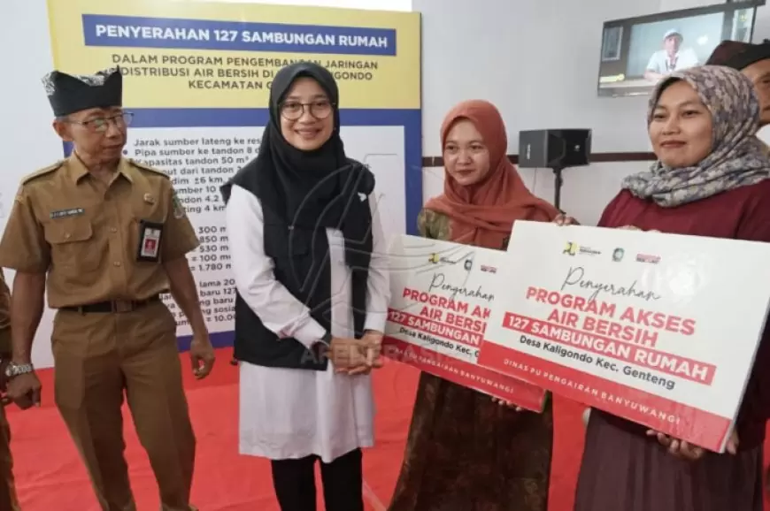 DPU Pengairan Terus Perluas Akses Air Bersih Masyarakat Banyuwangi