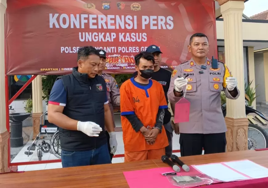 Berusaha Kabur, Residivis Maling Motor Spesialis Pakai Kunci T di Menganti Gresik Dilumpuhkan dengan Timah Panas
