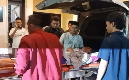 Pimpinan Ponpes di Trenggalek Dilarikan ke RSUD, Usai Ditetapkan Sebagai Tersangka Persetubuhan