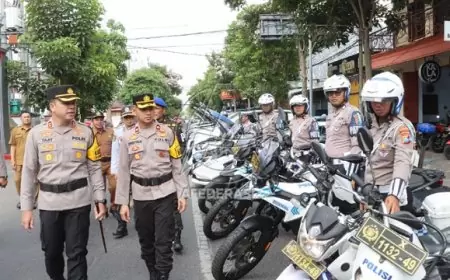 Penegakan Aturan Lalu Lintas di Masa Kampanye, Polres Tulungagung Laksanakan Operasi Zebra Semeru 2024