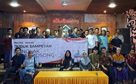 Aliansi Pemuda Pemudi Duduksampeyan Gresik Tolak Pilih Kotak Kosong, Ini Sederet Alasannya 