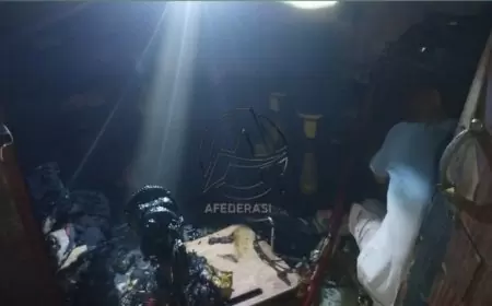 Toko Pracangan di Kawasan Padat Penduduk Terbakar, Korsleting Kipas Angin Jadi Pemicu