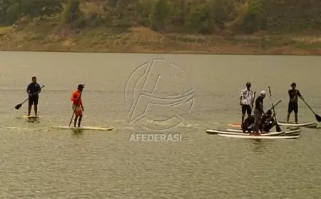 Menikmati Sensasi Paddling di Waduk Wonorejo, Destinasi Wisata Air Terbaru di Tulungagung