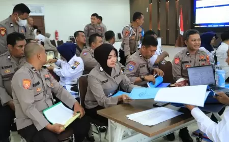 Itwasda Polda Jatim Lakukan Audit Kinerja  Mendalam Kualitas Pelayanan publik Polres Gresik