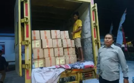 KPU Tulungagung Terima 90 Persen Logistik Pilkada, Proses Sortir Surat Suara Dimulai