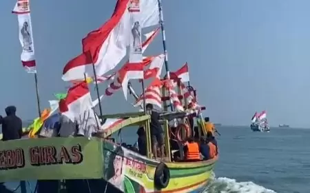 Tradisi Petik Laut Desa Campurejo di Gresik Cara Syukur dan Jaga Kerukunan Nelayan