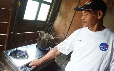 Program Biogas AirNav, Solusi Hemat dan Ramah Lingkungan bagi Warga Desa Nglurup