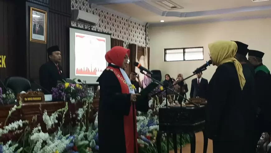 Tiga Wakil Ketua DPRD Trenggalek Resmi Dilantik, Fokus Segera Susun AKD