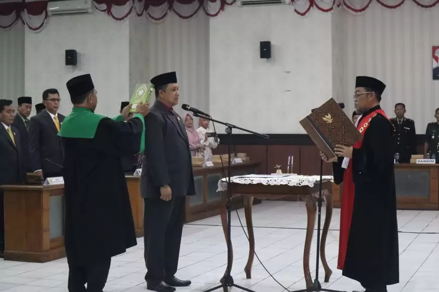 Andi Handoko Resmi Jabat Wakil Ketua DPRD Situbondo, Pimpinan DPRD Kini Lengkap