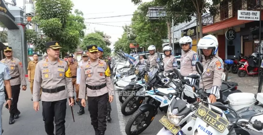 Penegakan Aturan Lalu Lintas di Masa Kampanye, Polres Tulungagung Laksanakan Operasi Zebra Semeru 2024