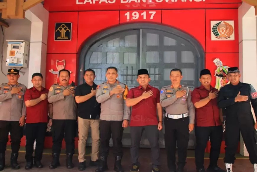 Perkuat Sinergi Keamanan, Kapolresta Banyuwangi Sambangi Lapas Kelas IIA Jelang Pilkada
