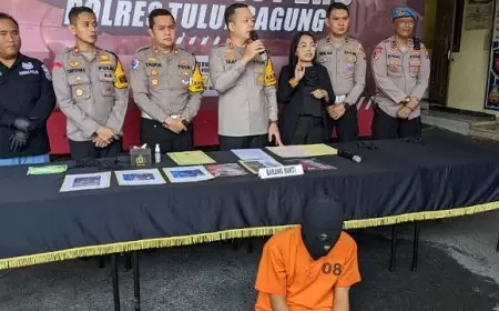 Polres Tulungagung Serahkan Berkas Penyidikan Sopir Bus Bagong ke Kejaksaan, untuk Proses Hukum Lanjutan