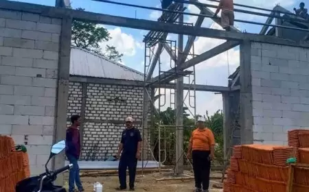 Bangun Lumbung Pangan, Upaya Pemdes Pelemwatu Gresik Jaga Ketananan Pangan Nasional