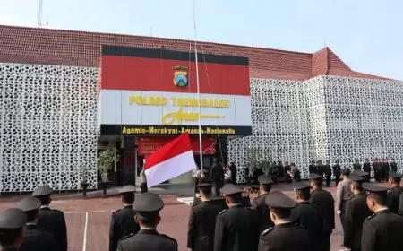 Teladani Pahlawan, Kapolres Trenggalek Ajak Anggota Perkuat Pengabdian bagi Negeri