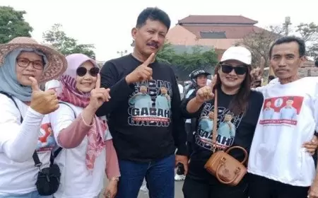 Bawaslu Tulungagung Tindaklanjuti Dugaan Pelanggaran Netralitas Kades yang Hadiri Kampanye Paslon 01