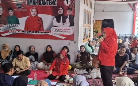 Mbak Yayuk Gencar Menangkan Pasangan Risma-Gus Hans dan Ipuk-Mujiono