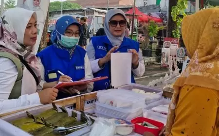 Dinkes Beri Teguran Dua Pedagang di CFD Tulungagung yang Menjual Latiao
