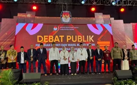 KPU Kabupaten Kediri Gelar Debat Paslon Kedua 