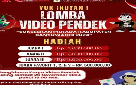 IJTI Banyuwangi dan KPU Gelar Lomba Video Pendek Bertema Pilkada 2024