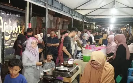 UMKM Kuliner Kampung Arab Untung Besar saat Bazar Arabian Streetfood Banyuwangi