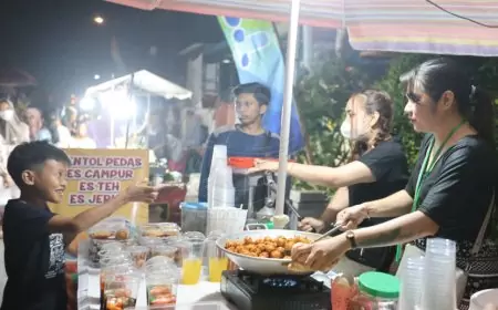 UMKM Banyuwangi Untung Besar dari Bazar Kuliner Cungking
