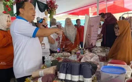 HUT ke-107 RSUD dr. Iskak, Meriahkan dengan Bazar Produk UMKM dan Senam Bersama