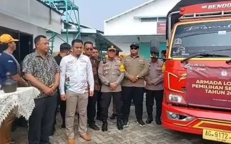 KPU Kabupaten Kediri Mulai Distribusikan Logistik 