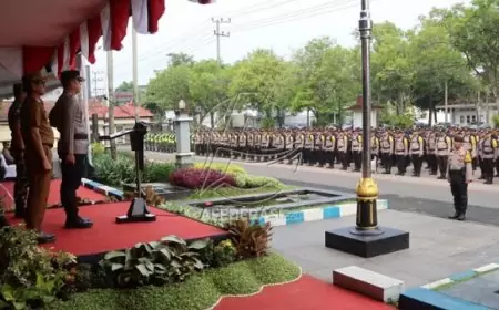 Apel Pergeseran Pasukan, Kapolres Tulungagung Tegaskan Antisipasi Potensi Ketidakpuasan