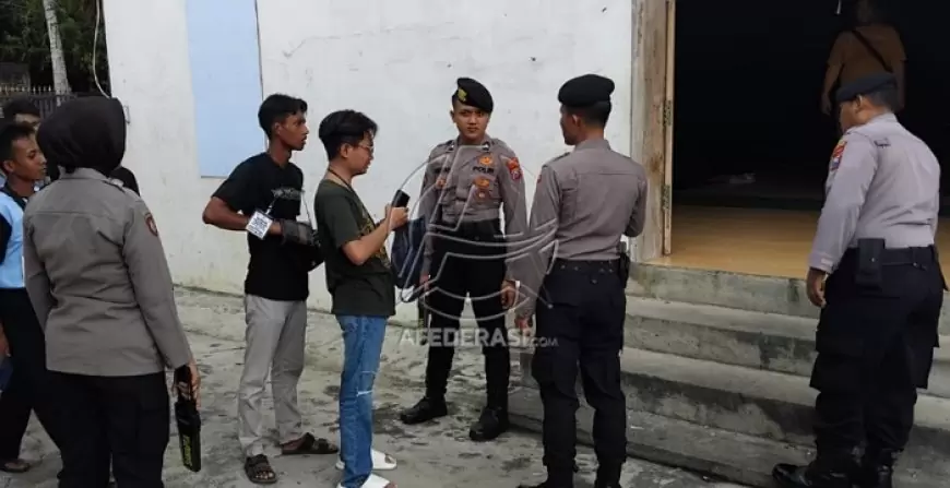 Polres Trenggalek Perketat Pengamanan Sortir dan Pelipatan Surat Suara Pilkada 2024