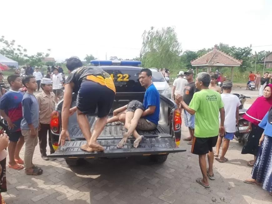 Asyik Bermain Air,  Dua Bocah SD di Menganti Gresik Ditemukan Tewas Tenggelam di Waduk 