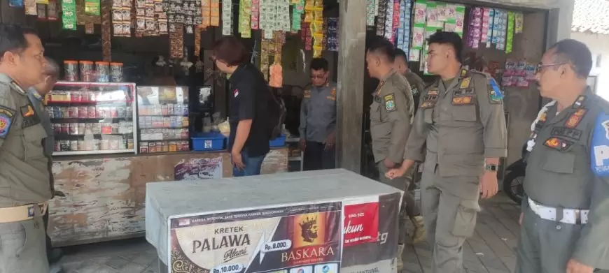 Tim Gabungan Bea Cukai dan Satpol PP Bondowoso Temukan Rokok Tanpa Cukai