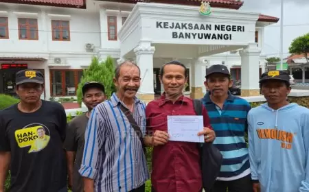 Warga Bumiharjo Laporkan Dugaan Penyalahgunaan Wewenang Pemdes ke Kejari Banyuwangi