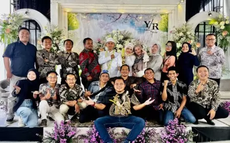 Sinar Cerah Matahari Pagi Saksi Pernikahan Wartawan Bumi Blambangan Yaqin dan Gareta