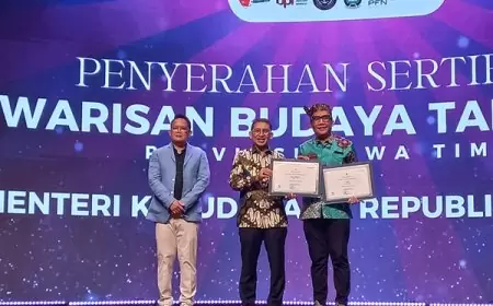 Kementrian Kebudayaan RI Tetapkan Pudak dan Dhurung Bawean Sebagai Warisan Budaya Tak Benda Khas Gresik