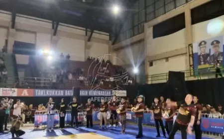 Kapolres Tulungagung Buka Turnamen Bola Voli, Dorong Pengembangan Atlet Lokal Menuju Kancah Internasional