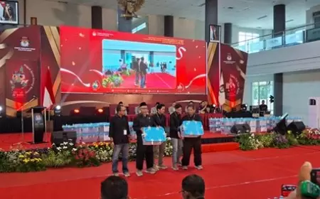 KPU Kabupaten Kediri Gelar Rapat Pleno Rekapitulasi Suara Pemilu 2024