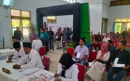 KPU Kabupaten Kediri Gelar Simulasi Pemungutan dan Penghitungan Suara 