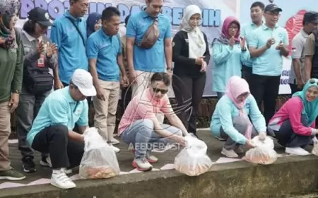 Program Trenggalek Kinasih Diluncurkan, Sungai Bersih Jadi Sumber Pangan dan Edukasi