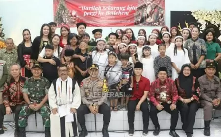 Tinjau Sejumlah Gereja, Forkopimda Trenggalek Pastikan Perayaan Natal Berlangsung Aman dan Kondusif