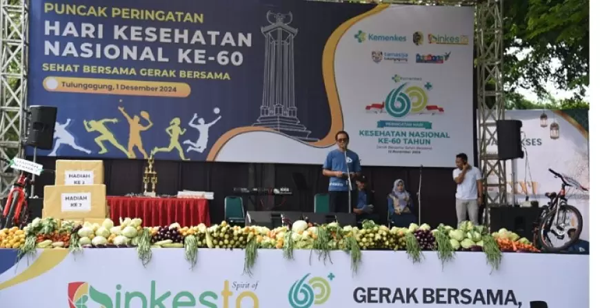 Pj Bupati Tulungagung Serukan Gaya Hidup CERDIK untuk Wujudkan Masyarakat Sehat