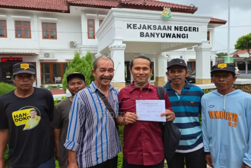 Warga Bumiharjo Laporkan Dugaan Penyalahgunaan Wewenang Pemdes ke Kejari Banyuwangi