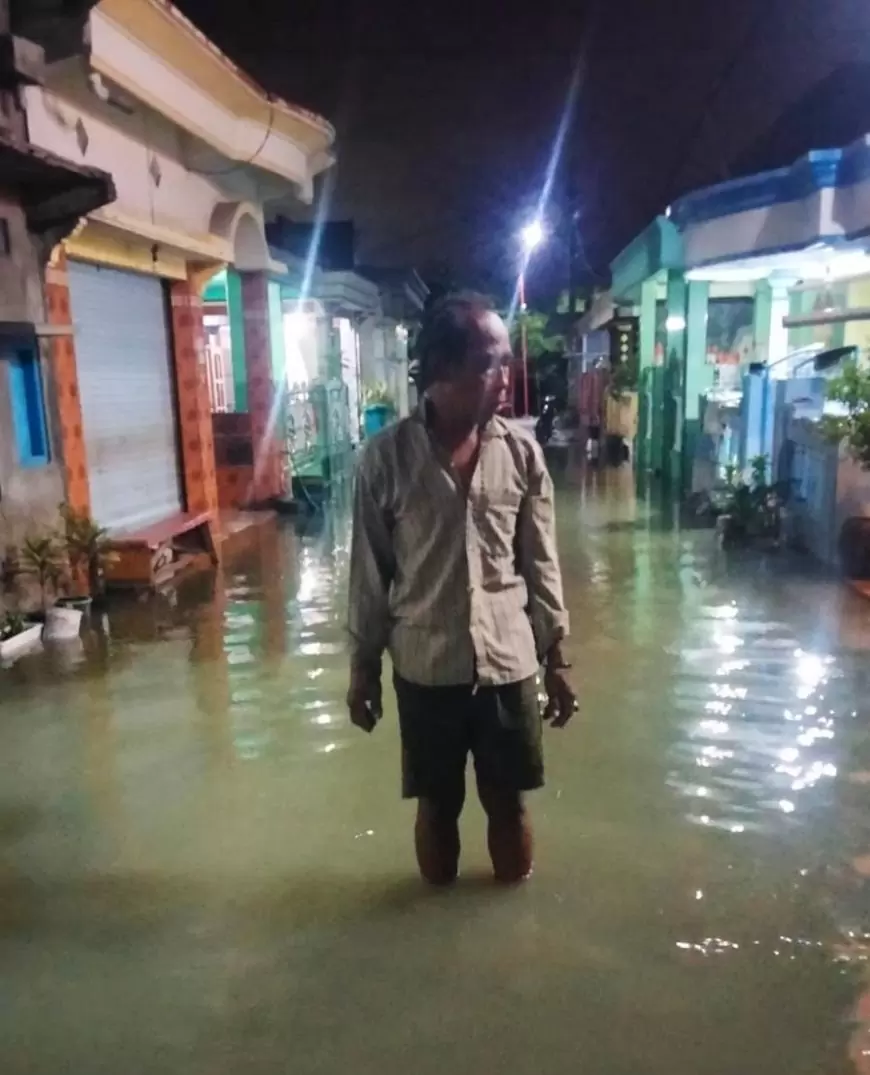 Atasi Banjir Rob di Pesisir Laut Utara, Pemdes Banyuwangi Gresik Akan Bangun Dam