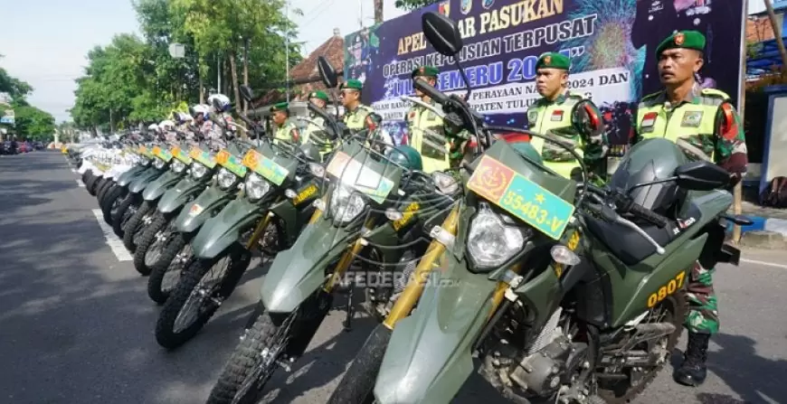 Polres Tulungagung Gelar Operasi Lilin Semeru 2024: Lima Fokus Pengamanan Natal dan Tahun Baru