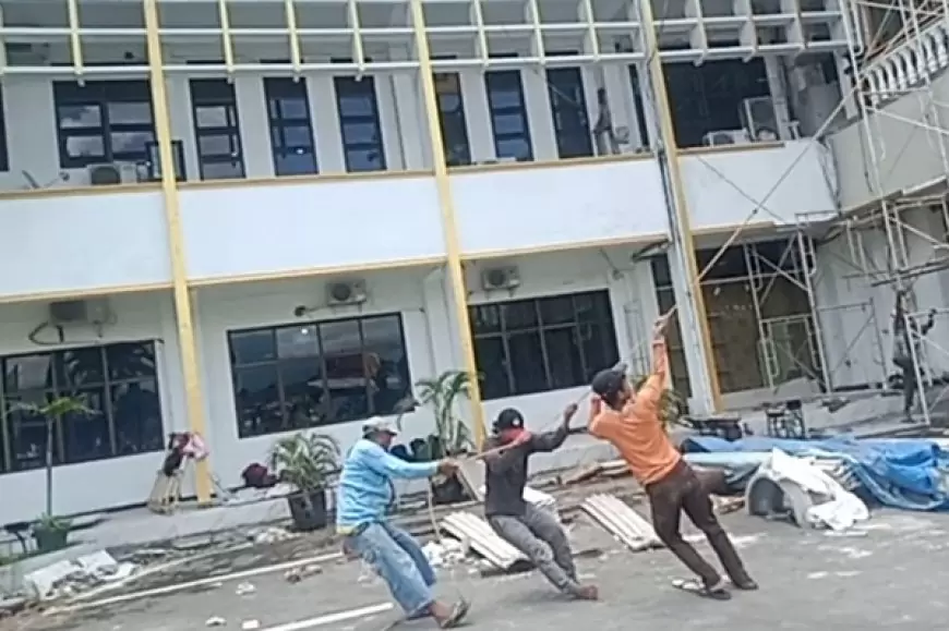 Proyek APBD Milyaran Rupiah di Jember, Diduga dikerjakan tidak Sesuai RAB