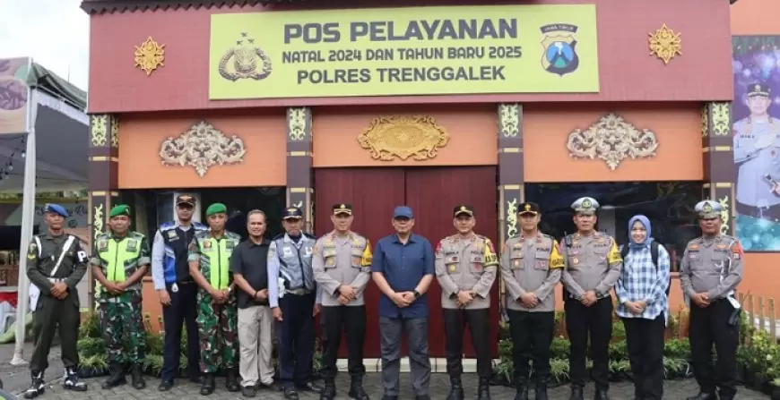 Kunjungan Tim Divpropam Polri ke Trenggalek: Pantau Keamanan dan Evaluasi Pelayanan Nataru